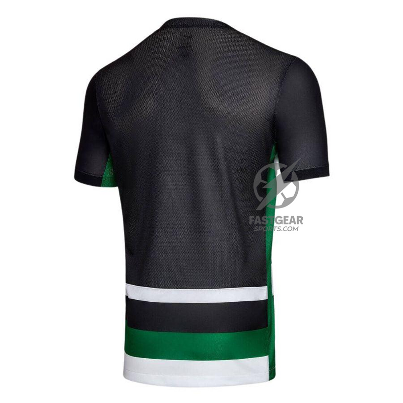 Sporting CP Fan Jersey Home 2024/25 Patches UCL UEFA Foundation (Official Printing)