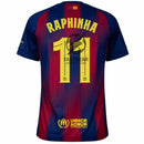 Barcelona Home Raphinha 11 Home Fan Jersey 2025/26