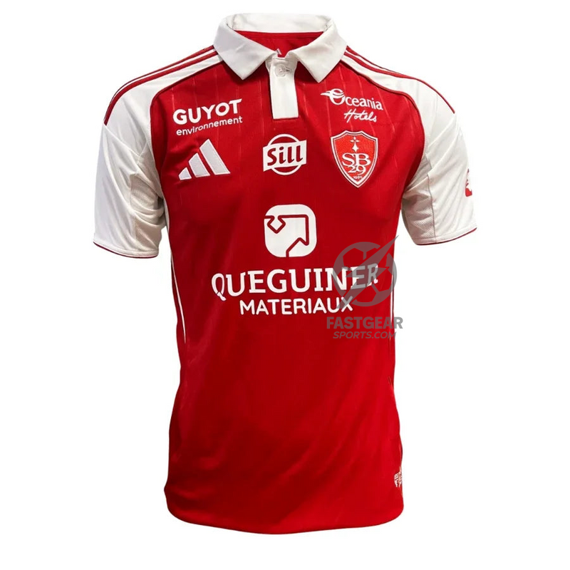 Stade Brestois Home Fan Jersey 2025/26