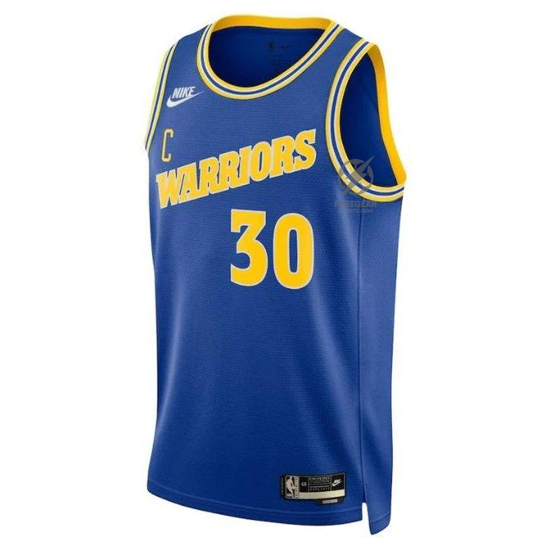 Stephen Curry Golden State Warriors 2023 NBA Jersey Royal - Classic Edition