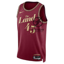 Donovan Mitchell Cleveland Cavaliers Unisex 23/24 NBA Jersey - Wine - City Edition