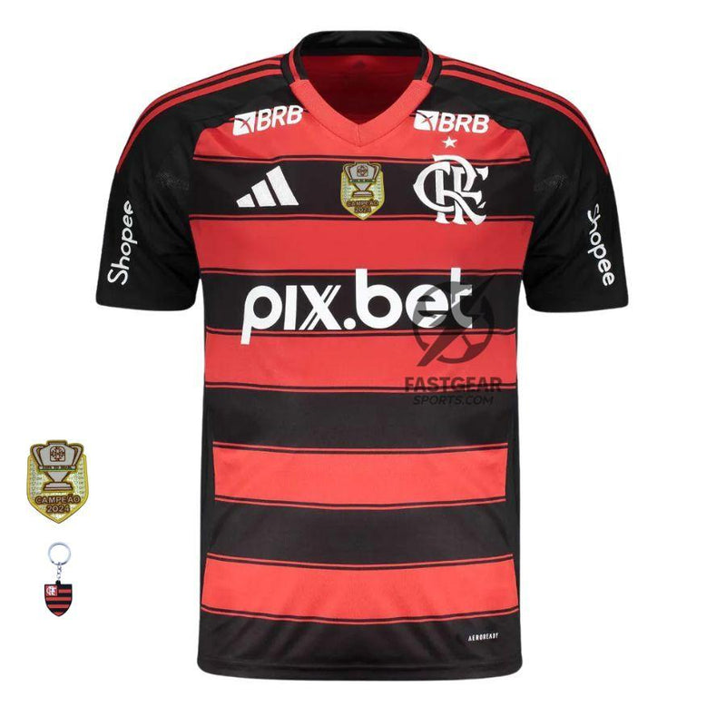 Flamengo B. HENRIQUE 27 Home Fan Jersey 2025/26