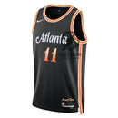 Trae Young Atlanta Hawks 22/23 Unisex NBA Jersey - City Edition - Black