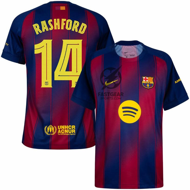 Kit 3 Fan Jerseys Barcelona Home, Away e Third 2025/26