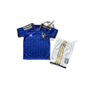 Kids Kit Italy Home Fan Jersey Shirt 2026 World Cup