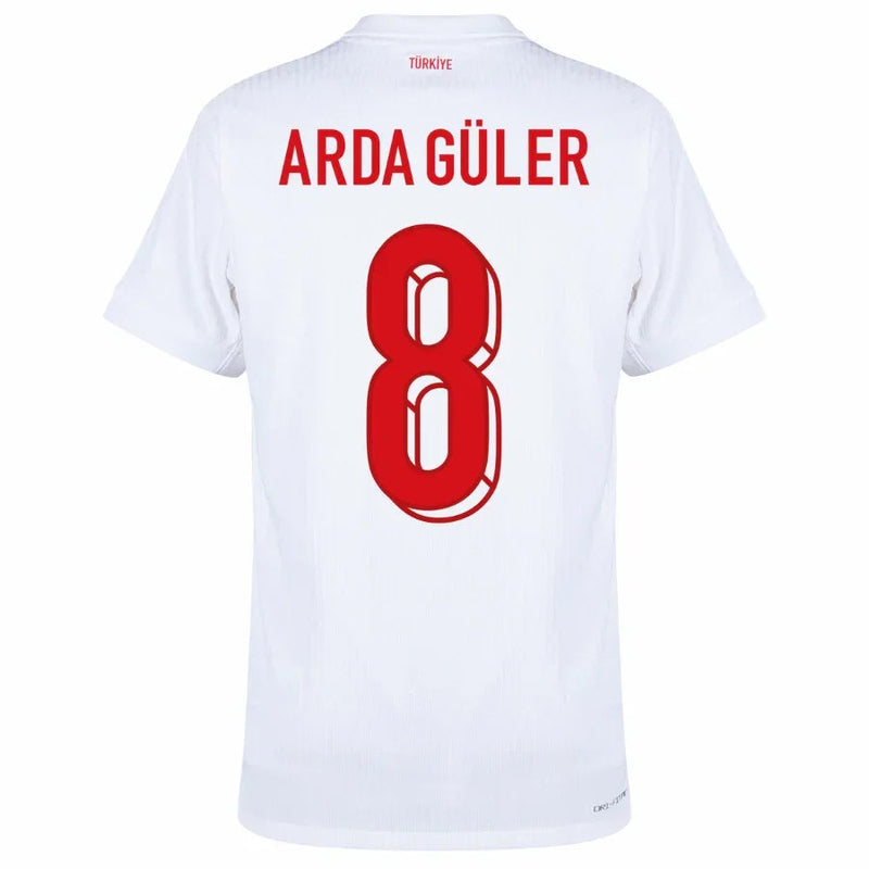 Turkey Arda Güler 8 Home Fan Jersey 2025/26