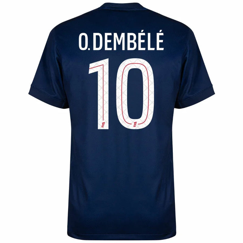 PSG O.Dembélé 10 Home Fan Jersey 2025/26