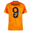 Real Madrid Mbappé 9 Away Fan Jersey 2024/25 Patches UCL UEFA Foundation (Official Printing)