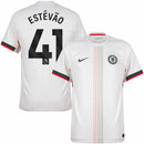 Chelsea Estêvão 41 Away Fan Jersey 2025/26