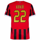 AC Milan Kaká 22 Home Fan Jersey 2024/25 Patches UCL UEFA Foundation (Official Printing)