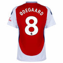 Arsenal Ødegaard 8 Home Fan Jersey 2024/25 Patches UCL UEFA Foundation (Official Printing)