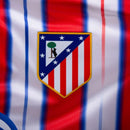Atlético Madrid Julián Alvarez 19 Home Fan Jersey 2024/25 Patches UCL UEFA Foundation (Official Printing)