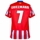 Atlético Madrid Griezmann 7 Home Fan Jersey 2024/25 Patches UCL UEFA Foundation (Official Printing)