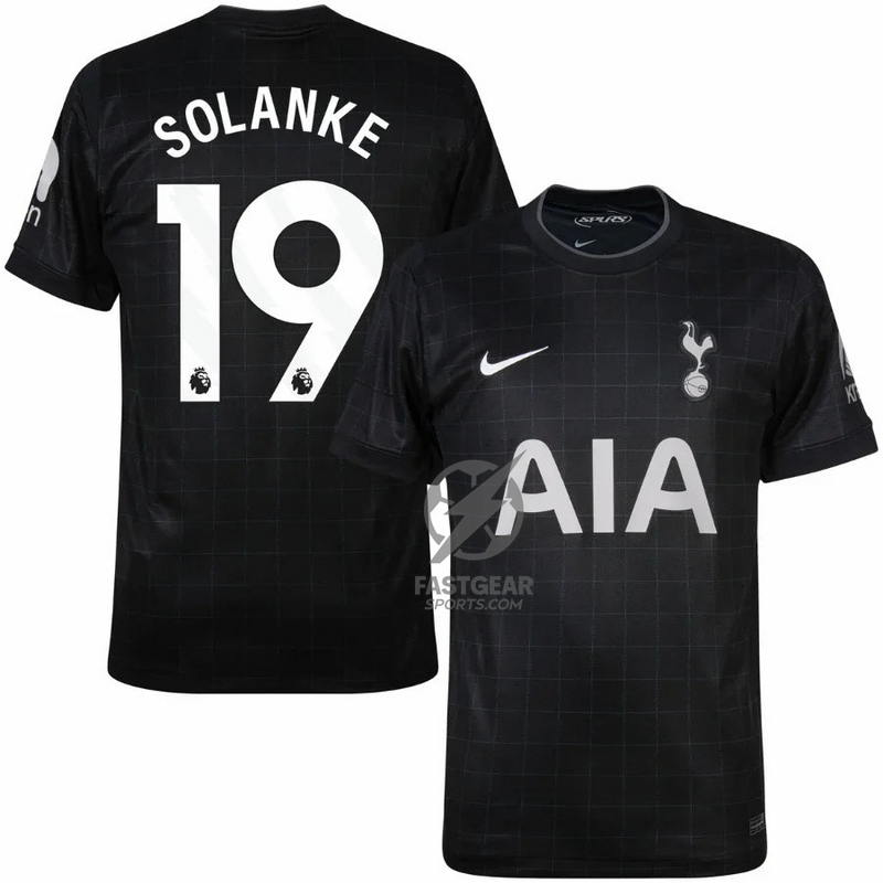 Tottenham Solanke 19 Away Fan Jersey 2025/26