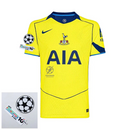Tottenham Third Fan Jersey 2025/26 Patches UCL + 10th Anniversary UEFA.