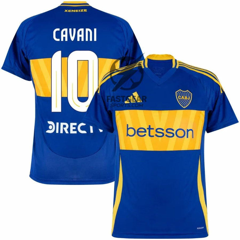 Boca Juniors CAVANI #10 Home Fan Jersey 2024/25