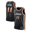 Trae Young Atlanta Hawks Unisex 2023 NBA Jersey - City Edition - Black