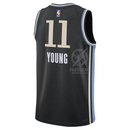 Trae Young Atlanta Hawks Unisex 23/24 NBA Jersey - Black - City Edition
