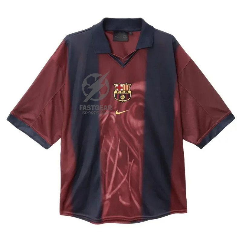 Travis Scott x FC Barcelona Retro 2000/01 Home Authentic Player