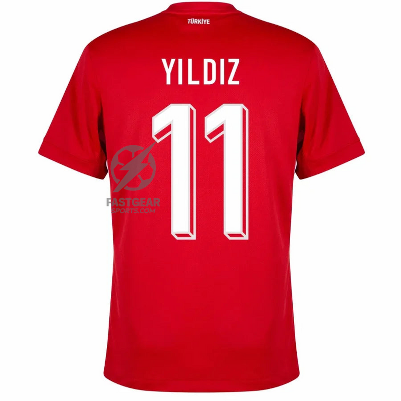 Turkey Yildiz 11 Away Fan Jersey 2025/26
