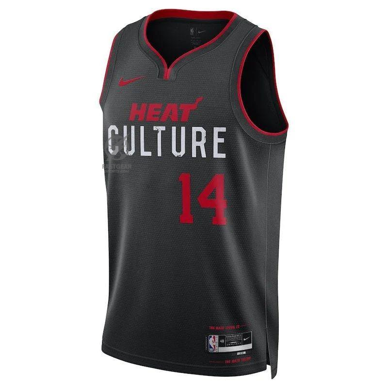 Tyler Herro Miami Heat Unisex 23/24 NBA Jersey - Black - City Edition