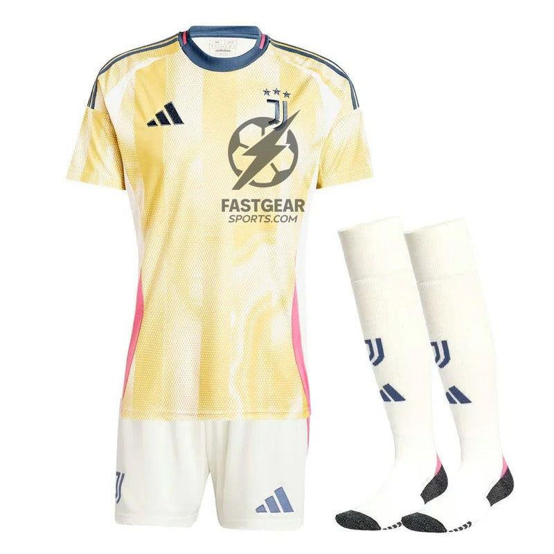 Kids KIT Juventus Away Jersey 2024/25
