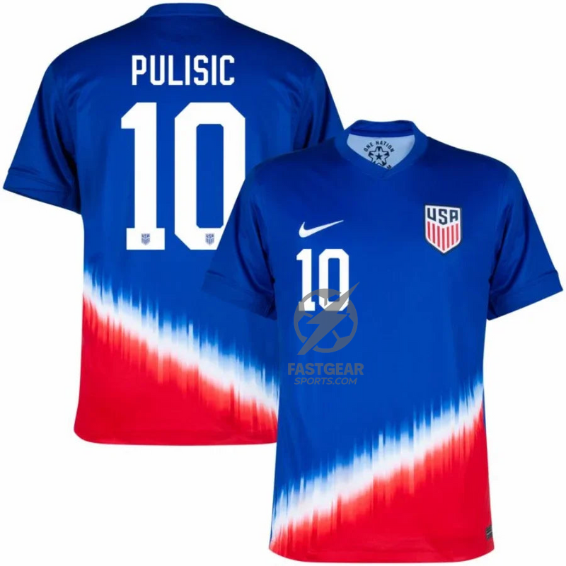 USA Pulisic 10 Away Fan Jersey 2024/25