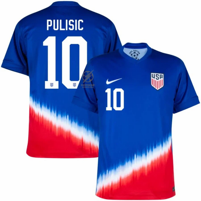 USA Pulisic 10 Away Fan Jersey 2024/25