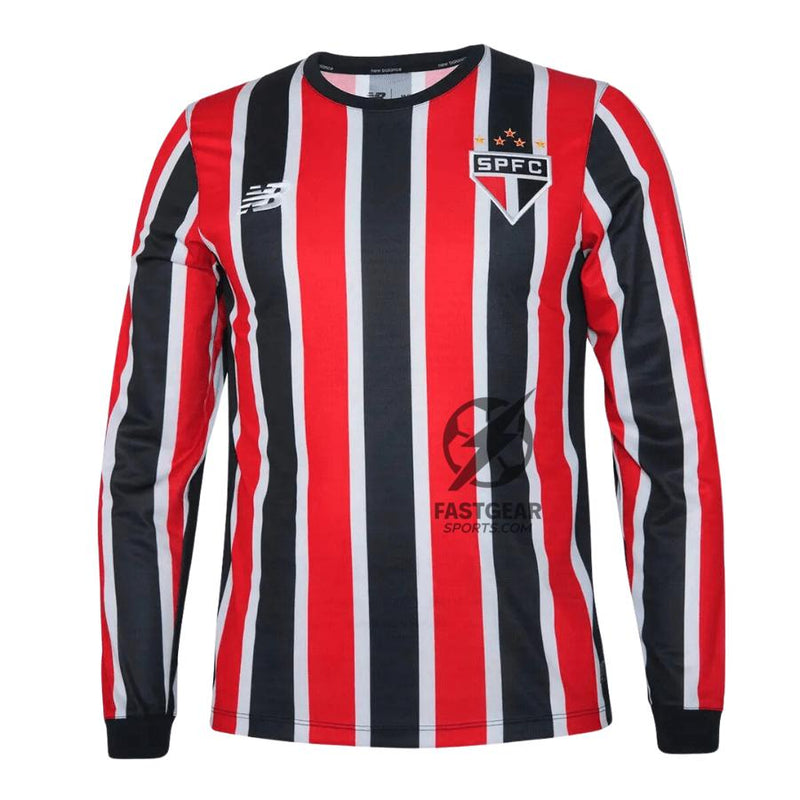 S?úo Paulo Away Jersey Long Sleeve 2024/25