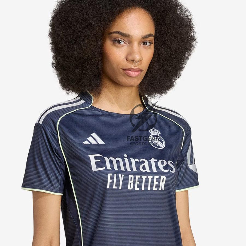 Real Madrid Away Fan Jersey Women's 2025/26