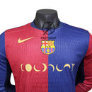 Barcelona Coldplay Collab Home Long Sleeve Authentic Player 2024/25