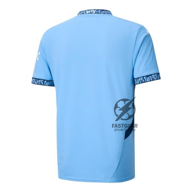 Manchester City Home Jersey 2024/25 Patch World Cup