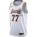 Luka Dončić Los Angeles Lakers Nike Unisex Swingman Jersey - Icon Edition - Gol, Purple, White
