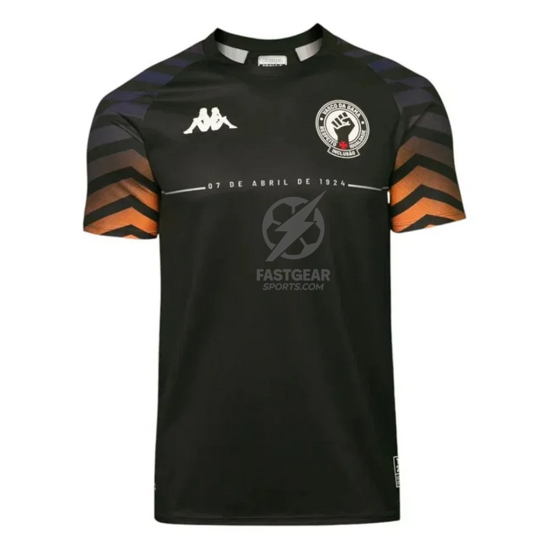 Vasco Pre Match Black Fan Jersey 2025/26