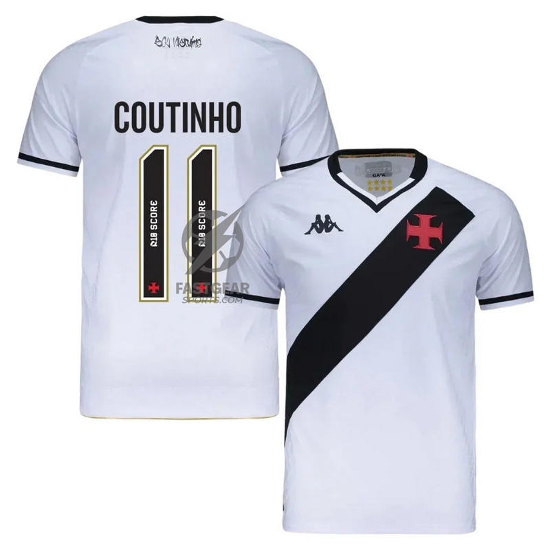 Vasco da Gama Coutinho 11 Away Fan Jersey 2025/26