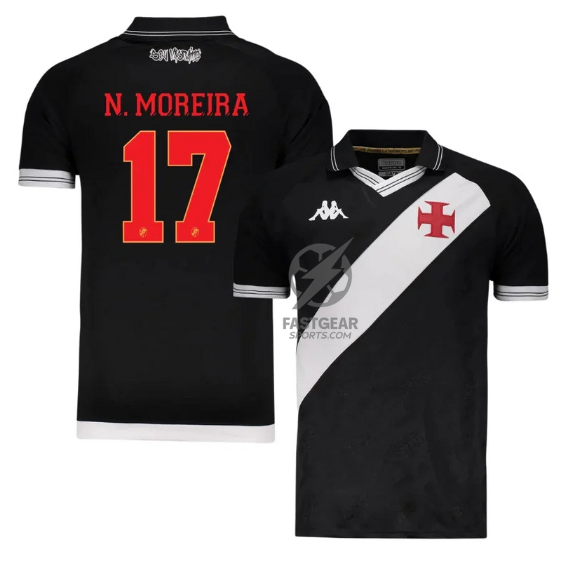 Vasco da Gama N.Moreira 17 Home Fan Jersey 2025/26