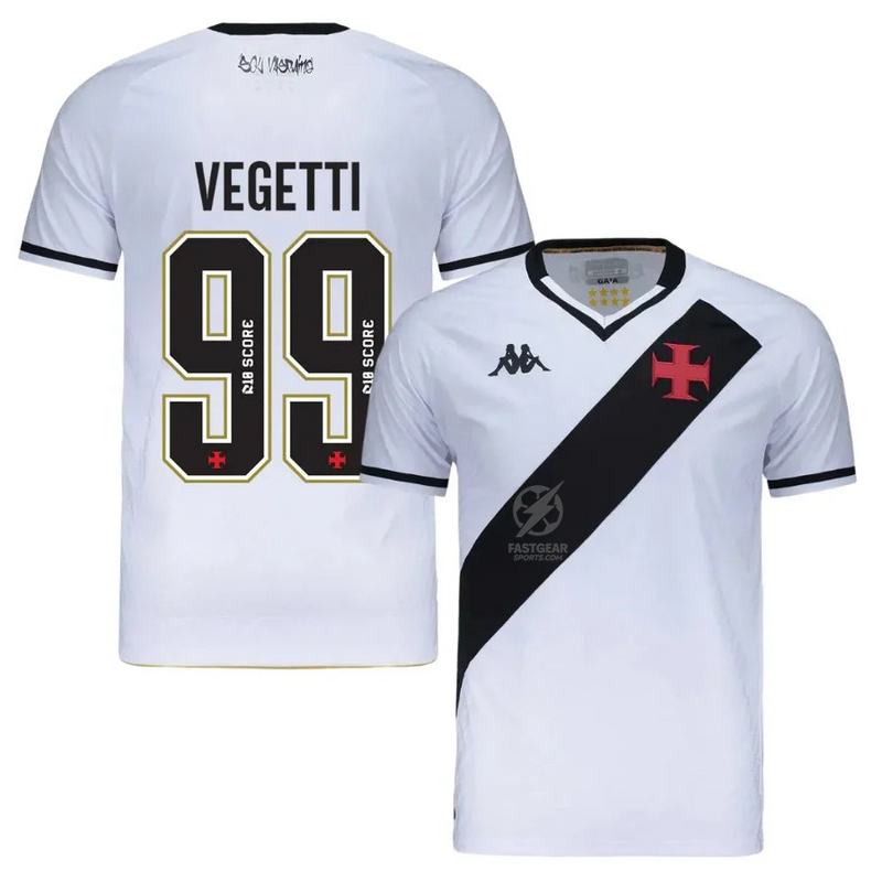 Vasco da Gama Vegetti 99 Away Fan Jersey 2025/26