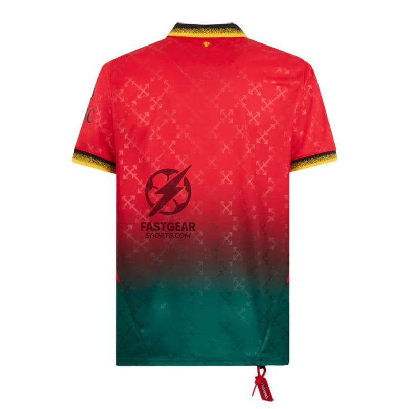 AC Milan RED JERSEY DIAVOLI X OFF-WHITE™ Fan Jersey 2025