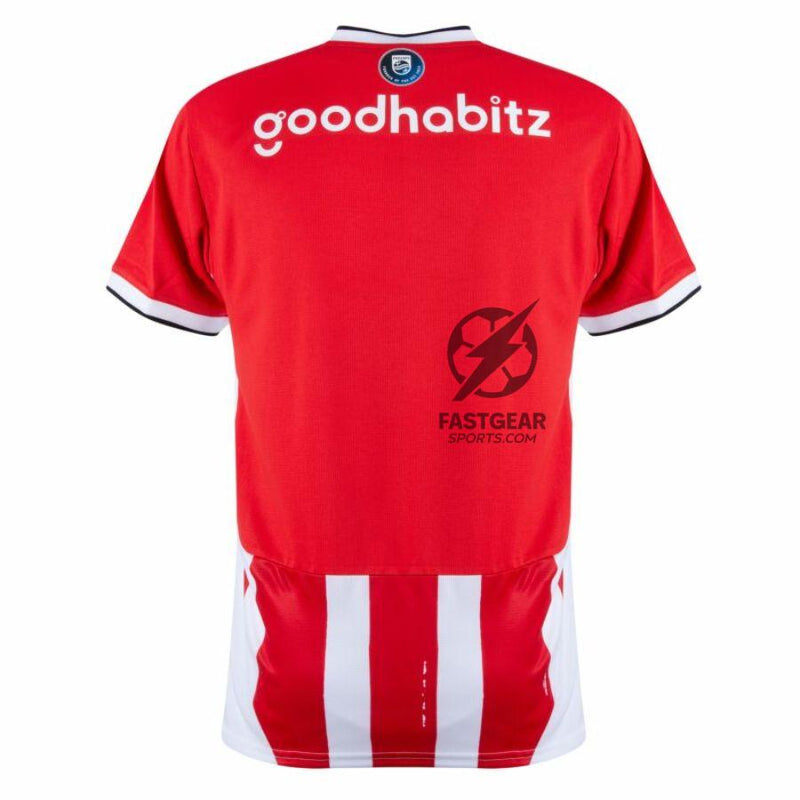 PSV Eindhoven Fan Jersey Home 2024/25 Patches UCL UEFA Foundation (Official Printing)