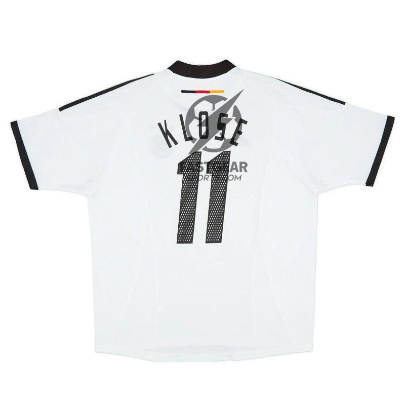 Germany Klose Retro Home 2002/03 Fan Jersey