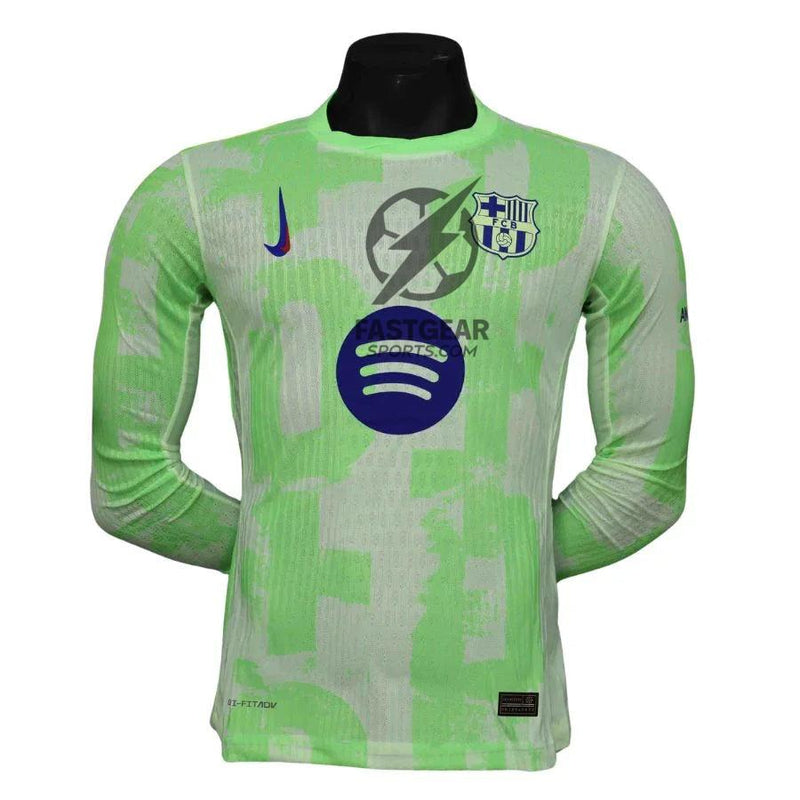 Barcelona Long Sleeve Third Authentic Player 2024/25