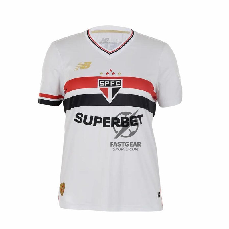S?úo Paulo Home Fan Jersey 2025/26 Women's