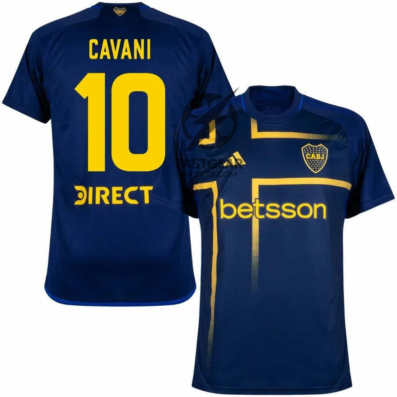 Boca Juniors CAVANI #10 Third Fan Jersey 2024/25
