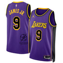 Brownie James Jr. 9 Los Angeles Lakers Jordan Statement Edition 24/25 NBA Jersey