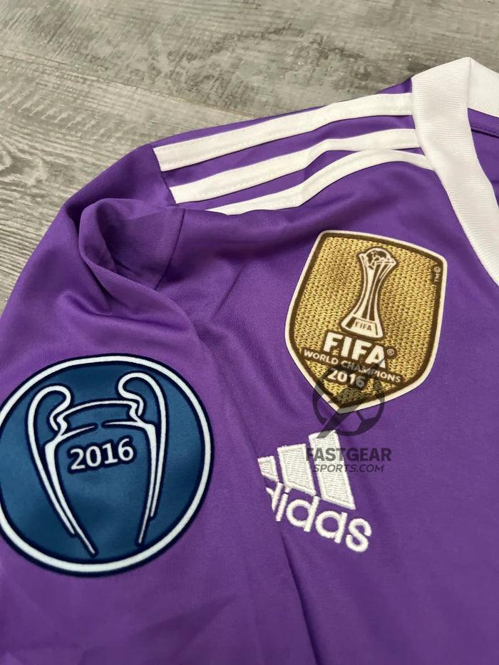 Retro Real Madrid Long-sleeve Away Jersey 2016/17