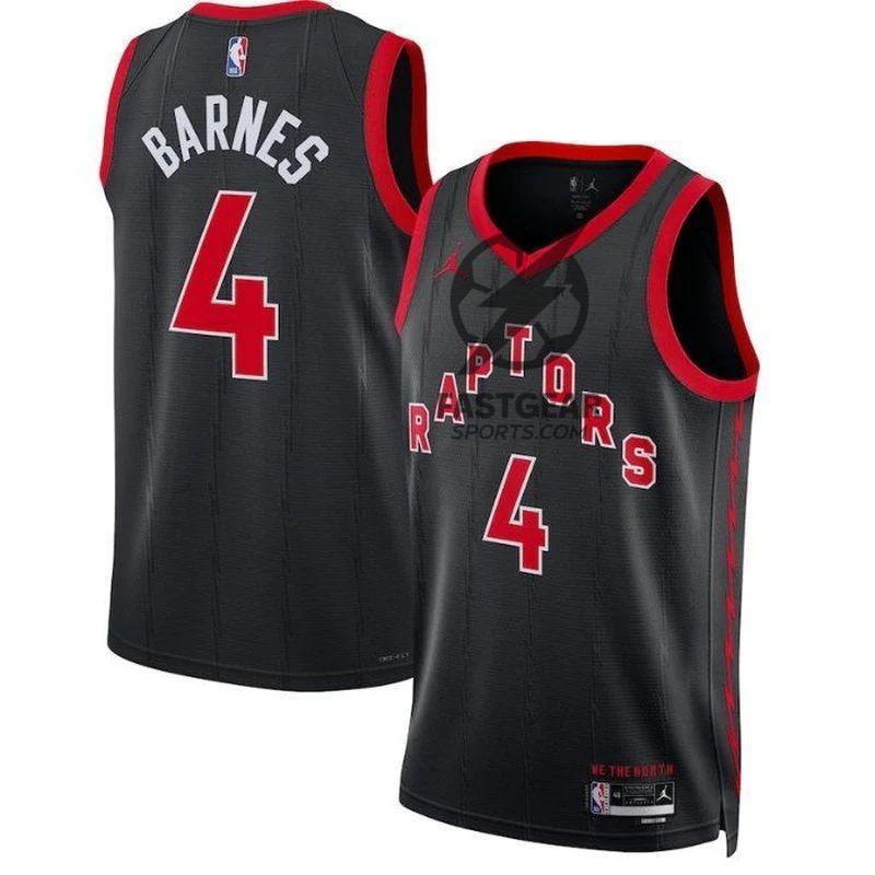 Scottie Barnes Toronto Raptors 2023 NBA Jersey - Statement Edition - Black
