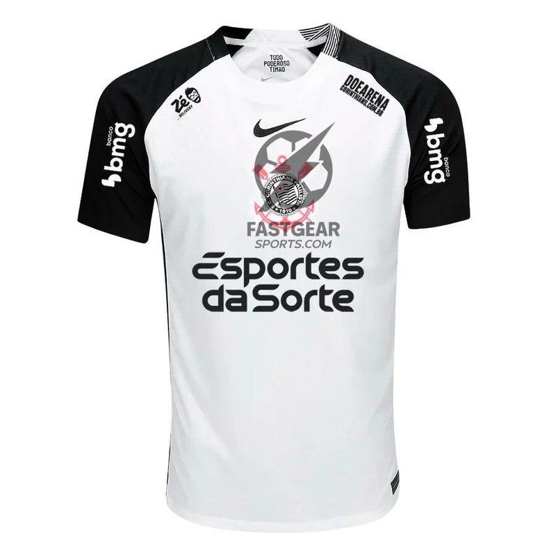 Corinthians Home Fan Jersey 2025/26 All Sponsors