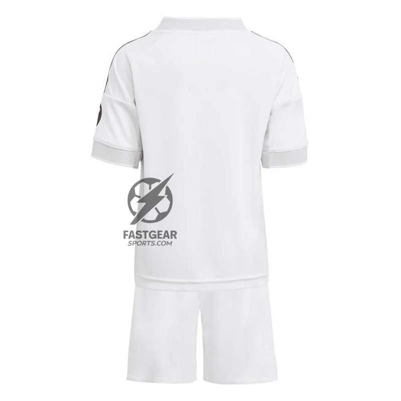 Kids Kit Real Madrid Home Fan Jersey 2025/26