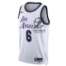 LeBron James Los Angeles Lakers Unisex 2023 NBA Jersey - City Edition - White