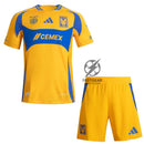 Kids KIT Tigres Home Fan Jersey 2024/25